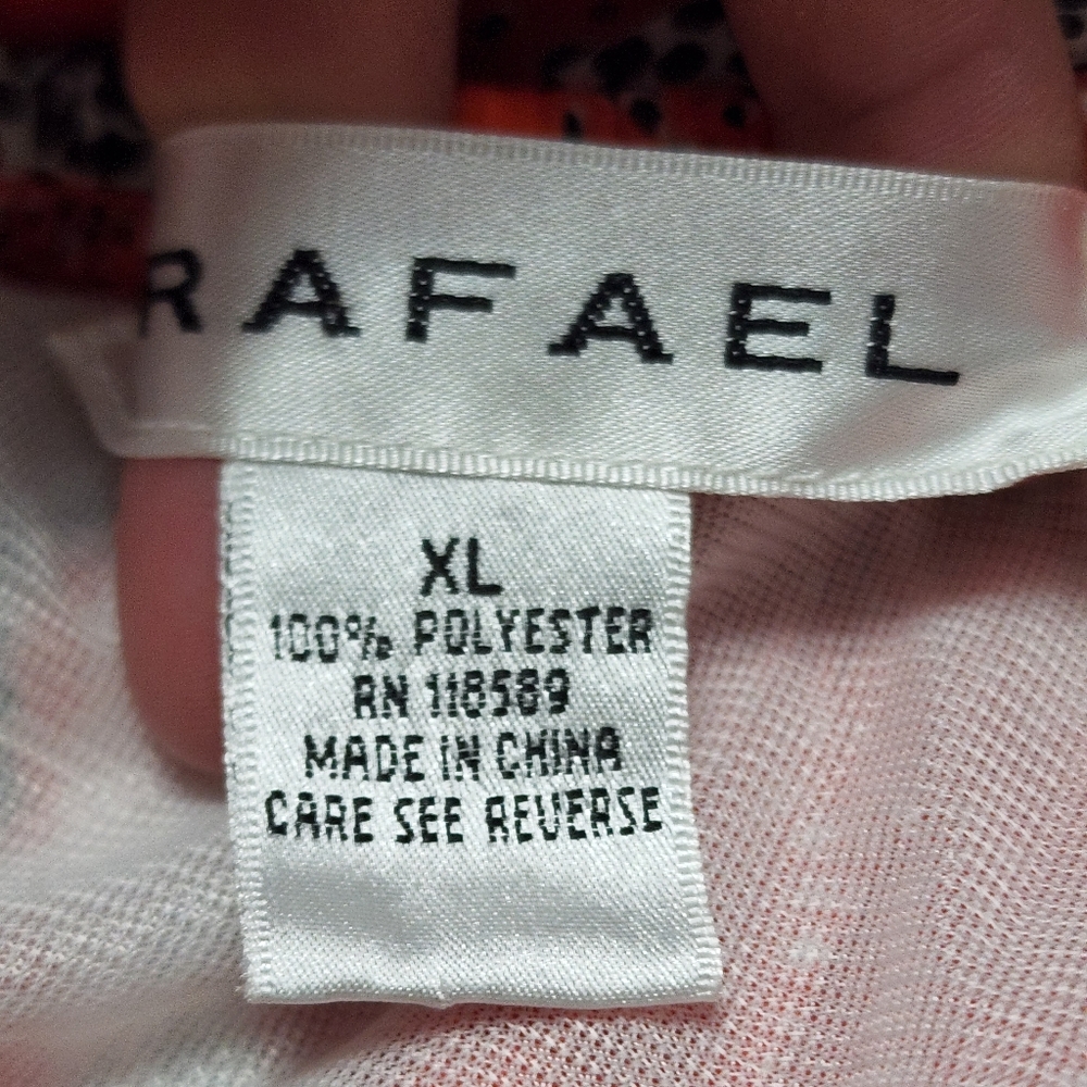 Rafael Hibiscus Floral Batik Broomstick Skirt Siz… - image 5